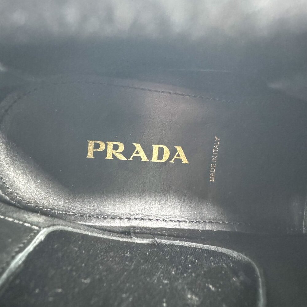 Prada Brown Suede Chelsea Ankle Boots - Picture 14 of 14
